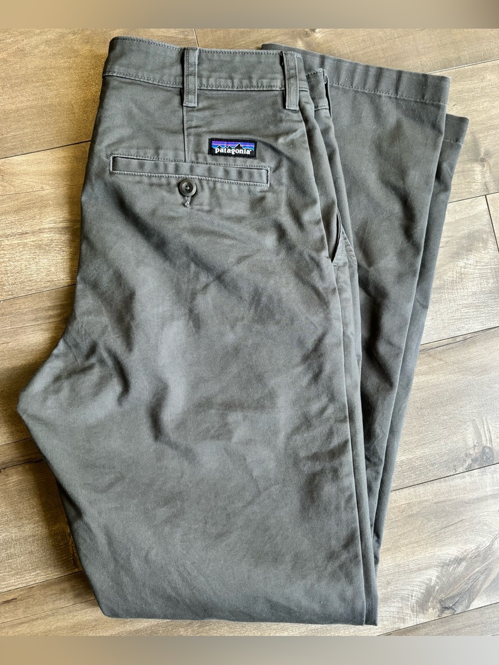Patagonia Men's Twill Traveler Chino Pants - Forge Grey Long 34" Inseam